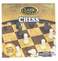 Conjunto de xadrez The Canadian Group Classic Games de madeira com tabuleiro