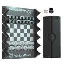 Conjunto de xadrez VentureBoard Magnetic de 6 polegadas com tabuleiro dobrável