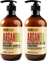 Conjunto de xampu e condicionador Pure Nature Lux Spa Argan Oil Conjunto de xampu e condicionador Pure Nature Lux Spa Argan Oil