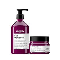 Conjunto de xampu e máscara L'Oréal Curl Expression Moisturizing