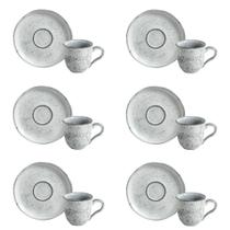 Conjunto de Xícara de Cafezinho com Pires 06 Peças Bio Echo Porto Brasil Conjunto de Xícara de Cafezinho com Pires 06 Peças Bio Echo Porto Brasil