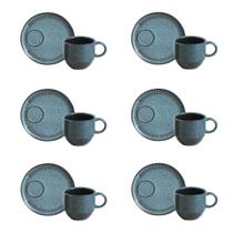 Conjunto De Xícara De Chá Empilhável Com Pires 06 Peças Linhas Night Sky Porto Brasil Conjunto De Xícara De Chá Empilhável Com Pires 06 Peças Linhas Night Sky Porto Brasil