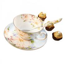 Conjunto de Xícaras de Chá Wokex - Bone China Inglês Azul - Para o seu Afternoon Tea