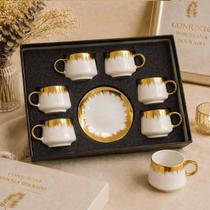 Conjunto de Xicaras para Café 90ml - Imperial Royale Gold II
