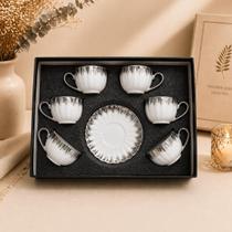 Conjunto de Xicaras para Café 90ml - Imperial Royale Silver Conjunto de Xicaras para Café 90ml - Imperial Royale Silver