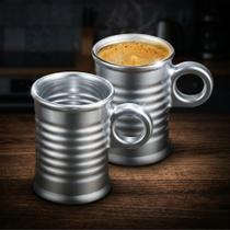 Conjunto de Xícaras para Café Luminarc Moi Prata 90ml Vidro Temperado 6pçs Elegância Francesa Conjunto de Xícaras para Café Luminarc Moi Prata 90ml Vidro Temperado 6pçs Elegância Francesa