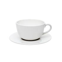 Conjunto de Xícaras Para Chá Com Pires 06 Peças 200ml - Unni White - Oxford
