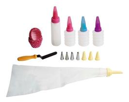 Conjunto Decore Cupcake E Muffin Doce De Cozinha 13 Peças
