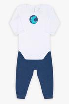 Conjunto Dedeka Bebê Menino Body e Calça Conjunto Dedeka Bebê Menino Body e Calça