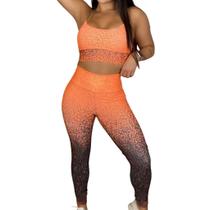 Conjunto Degrade Fitness Legging + Top de Alcinha Conjunto Degrade Fitness Legging + Top de Alcinha
