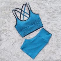 Conjunto Degradê Suplex Short e Top Para Academia Conjunto Degradê Suplex Short e Top Para Academia