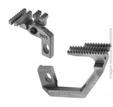 Conjunto dente dianteiro e traseiro da overlock - h445, d575