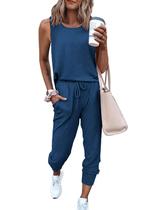 Conjunto Deportivo PRETTYGARDEN para Mujer, Dos Piezas Sin Mangas, Talla S Conjunto Deportivo PRETTYGARDEN para Mujer, Dos Piezas Sin Mangas, Talla S