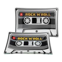 Conjunto Dia dos Pais 2 Petisqueiras de Vidro Fita Vintage