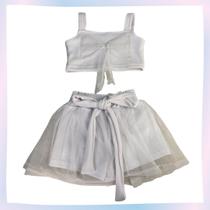 Conjunto Diana Branco Conjunto Diana Branco