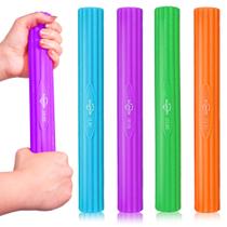 Conjunto DICYWUDI Barra de Terapia Flexível e Treinadores de Força de Pegada, Barra de Fisioterapia e Resistência para Cotovelo de Golfista, Tendinite, Dor no Punho e Antebraço, Melhora a Força de Pegada e Alivia a Dor