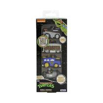 Conjunto Diecast Shell Riders para Teenage Mutant Ninja Turtles 1:64