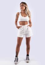 Conjunto Diluxo Short e Cropped Algodão Doce