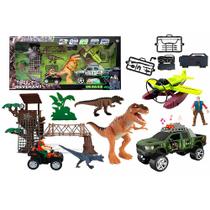 Conjunto Dinossauros Veículos e acessórios com Luz e Som 7751 - Dorémi