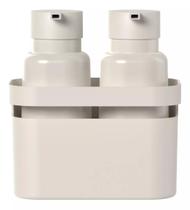 Conjunto Dispensers E Organizador Flow Com Visor Do Líquido Conjunto Dispensers E Organizador Flow Com Visor Do Líquido