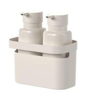 Conjunto Dispensers e Organizador OU Flow Bege