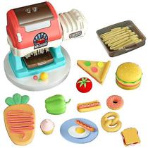 Conjunto DIY de máquina de macarrão de plasticina de 12 core Conjunto DIY de máquina de macarrão de plasticina de 12 core