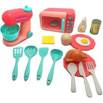 Conjunto Doce Cozinha Microondas e Batedeira - Cardoso UNICA Conjunto Doce Cozinha Microondas e Batedeira - Cardoso UNICA