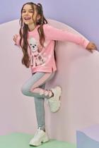 Conjunto Dog Blusão Moletom com Legging-INFANTI Conjunto Dog Blusão Moletom com Legging-INFANTI