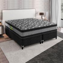Conjunto Double Face D33 158x198x60 Cinza Preto Floral Portobel Cinza Com Preto Conjunto Double Face D33 158x198x60 Cinza Preto Floral Portobel Cinza Com Preto