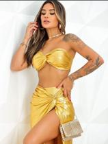 Conjunto dourado fest