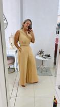 Conjunto Duna cropped calça pantalona