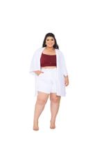 Conjunto Duna Kimono e Shorts Feminino Fresquinho Verão Plus Size Kn09 - A - Imperial.shop