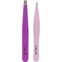 Conjunto Duo de Pinças Cala Soft Touch Orquídea