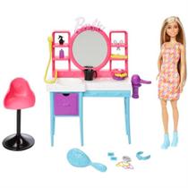 Conjunto e Boneca - Barbie Totally Hair - Salão de Beleza - Mattel Conjunto e Boneca - Barbie Totally Hair - Salão de Beleza - Mattel