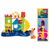 Conjunto e Figura - Pet Splash - Parque Aquático - Samba Toys