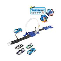 Conjunto Educacional de Pista de Corrida de Trem para Meninos - Mini Kit de Carro de Velocidade