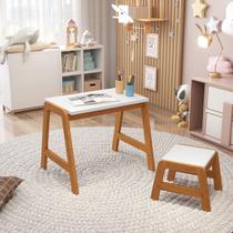 Conjunto Educativo Mesa e Banqueta Encanto Atividades Brincadeira Montessoriano Conjunto Educativo Mesa e Banqueta Encanto Atividades Brincadeira Montessoriano