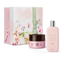 Conjunto Egeo Choc o Boticário Feminino - Colônia 90ml + Suflê Hidratante Corporal 250g