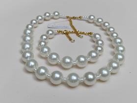 Conjunto Elegante de Pérolas Ícone Chic -