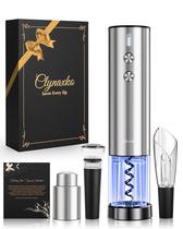 Conjunto Elétrico Chunyee Deluxe para Abrir Vinhos - Com Cortador de Alumínio Conjunto Elétrico Chunyee Deluxe para Abrir Vinhos - Com Cortador de Alumínio