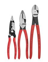 Conjunto elétrico Knipex 3 peças 9K0080158US