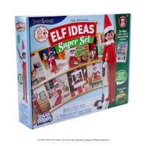 Conjunto Elf on the Shelf de 24 Dias - +80 Adereços e Calendário