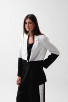 Conjunto em Alfaiataria de Blazer Boston e Calça Austin Bicolor - P