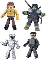 Conjunto em caixa de boneco de ação Diamond Select Toys Teenage Mutant Ninja Turtles: The Last Ronin Minimates