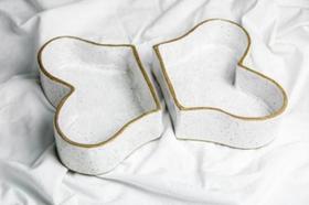 Conjunto em Cerâmica Ossinho para Cachorro