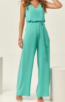 Conjunto em crepe texturizado