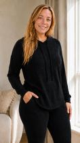 Conjunto Em Lânzinha Plus Size Calça Blusa Manga Longa 2 PÇ Tamanho:GGCor:Preto Conjunto Em Lânzinha Plus Size Calça Blusa Manga Longa 2 PÇ Tamanho:GGCor:Preto