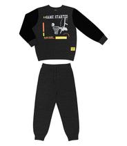 Conjunto em Moletom Infantil Masculino Game Rovitex Kids