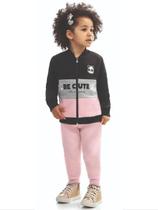 Conjunto Em Moletom Peluciado Jaqueta E Calça Panda - Kamylus Conjunto Em Moletom Peluciado Jaqueta E Calça Panda - Kamylus