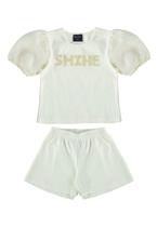 Conjunto em Ribana Infantil Menina Guloseima Conjunto em Ribana Infantil Menina Guloseima